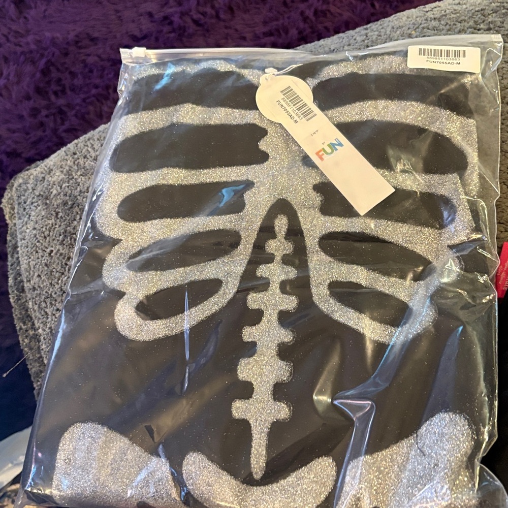 Skeleton Off-Shoulder Maxi Dress - Picture 7 of 11